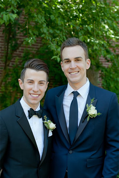Brendan and Blake Wedding Photo