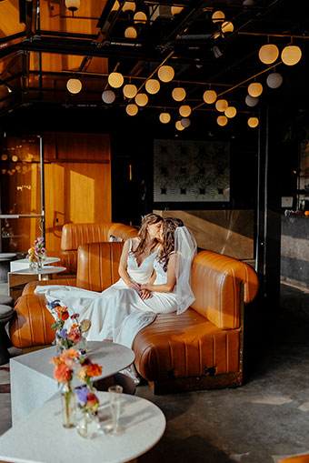 Brides in the lounge