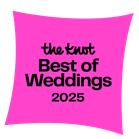 The Knot Best of Weddings 2025 badge